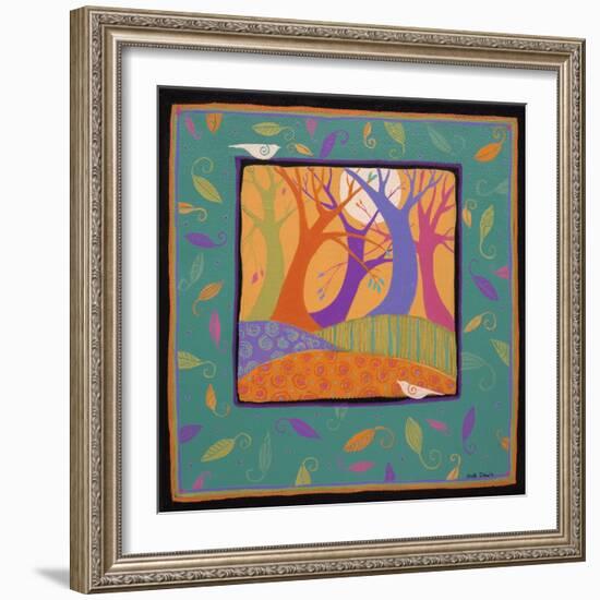 Dancing Trees-Sue Davis-Framed Giclee Print