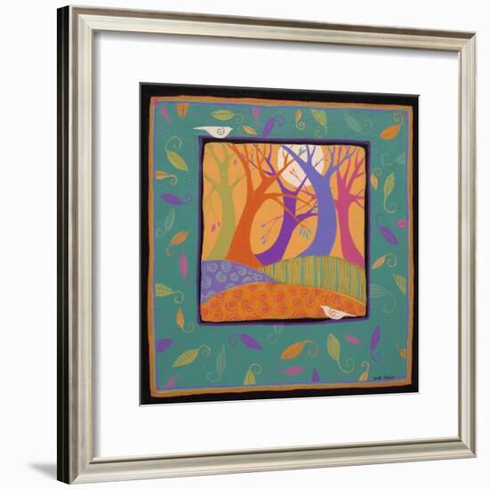 Dancing Trees-Sue Davis-Framed Giclee Print