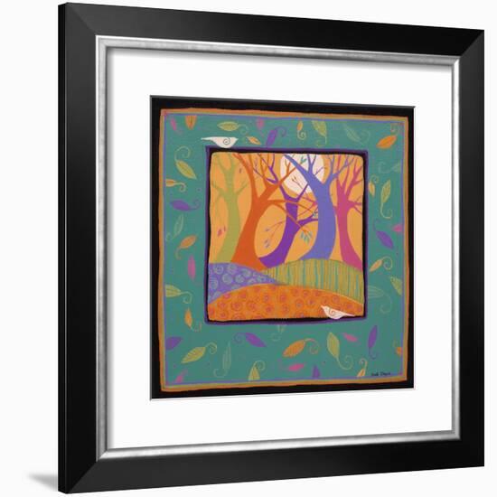 Dancing Trees-Sue Davis-Framed Giclee Print