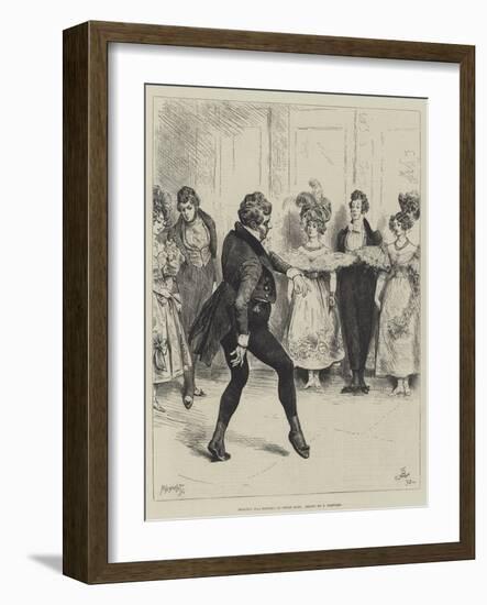 Dancing Was Dancing in Those Days-Frederick Barnard-Framed Giclee Print