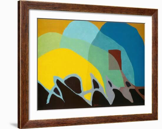 Dancing Willows-Arthur G Dove-Framed Art Print