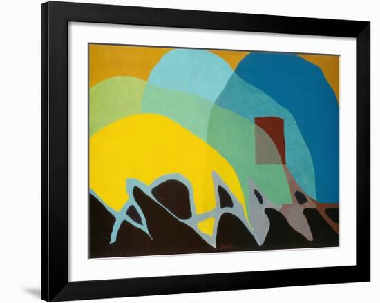 Dancing Willows-Arthur G Dove-Framed Art Print