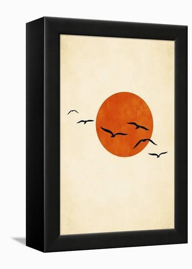 Dancing with the Sun-Kubistika-Framed Premier Image Canvas