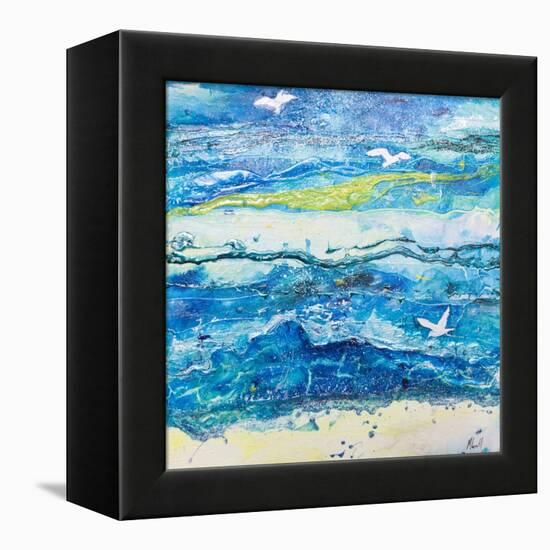 Dancing with the Waves-Margaret Coxall-Framed Premier Image Canvas