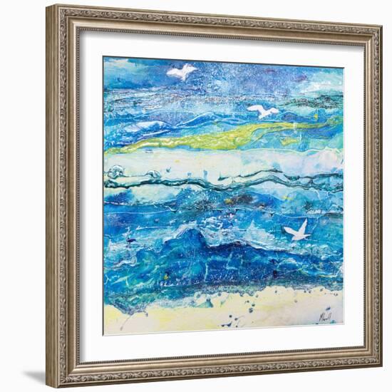 Dancing with the Waves-Margaret Coxall-Framed Giclee Print