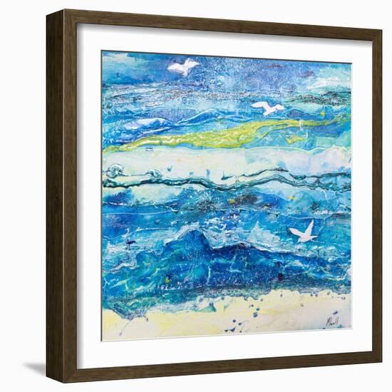 Dancing with the Waves-Margaret Coxall-Framed Giclee Print