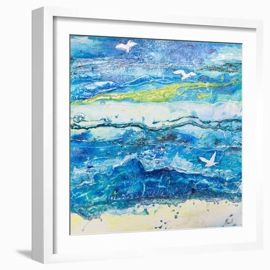 Dancing with the Waves-Margaret Coxall-Framed Giclee Print