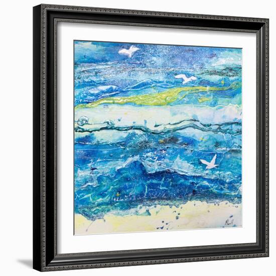 Dancing with the Waves-Margaret Coxall-Framed Giclee Print