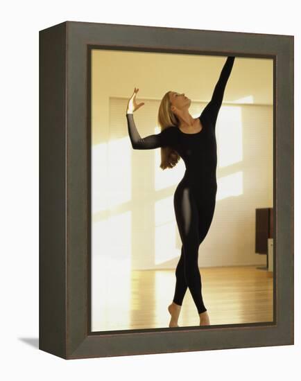 Dancing Woman-null-Framed Premier Image Canvas