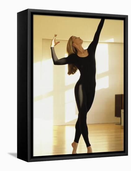 Dancing Woman-null-Framed Premier Image Canvas