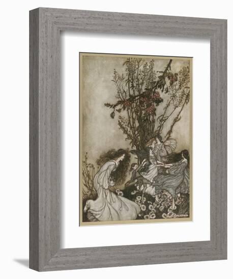 Dancing-Arthur Rackham-Framed Premium Photographic Print