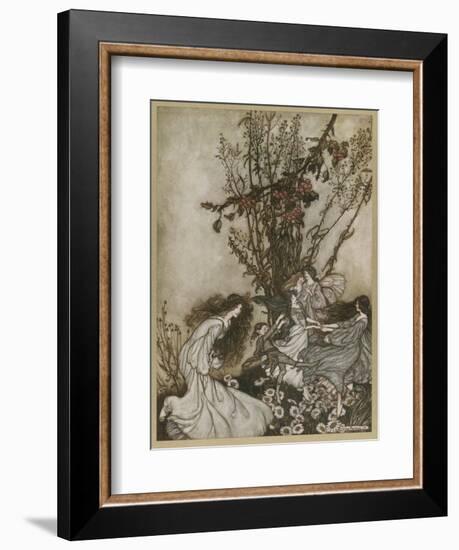 Dancing-Arthur Rackham-Framed Premium Photographic Print