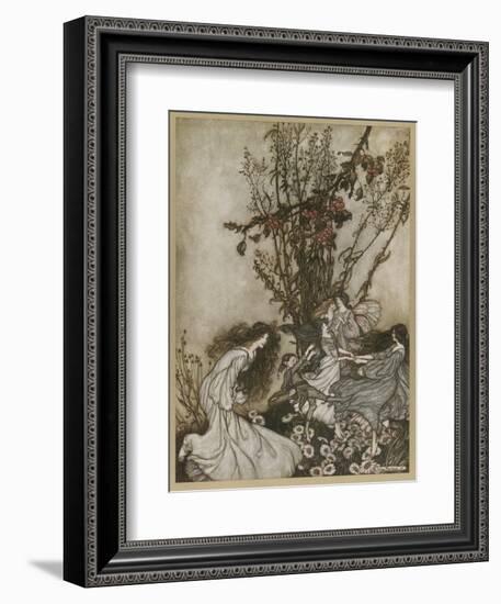 Dancing-Arthur Rackham-Framed Premium Photographic Print