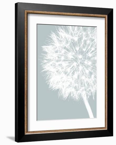 Dandelion Crop (blue)-Jenny Kraft-Framed Giclee Print