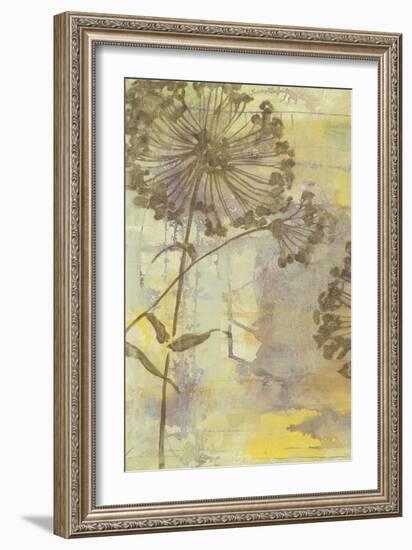 Dandelion Dance I-Jennifer Goldberger-Framed Art Print