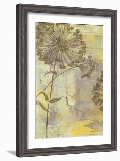 Dandelion Dance I-Jennifer Goldberger-Framed Art Print