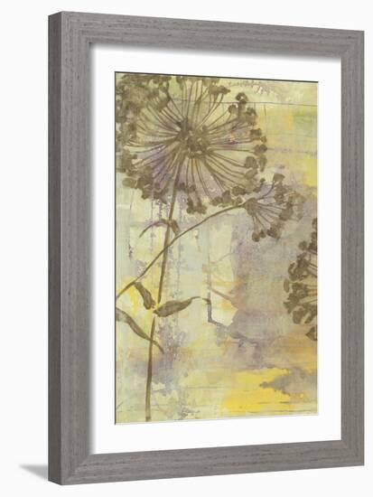 Dandelion Dance I-Jennifer Goldberger-Framed Art Print