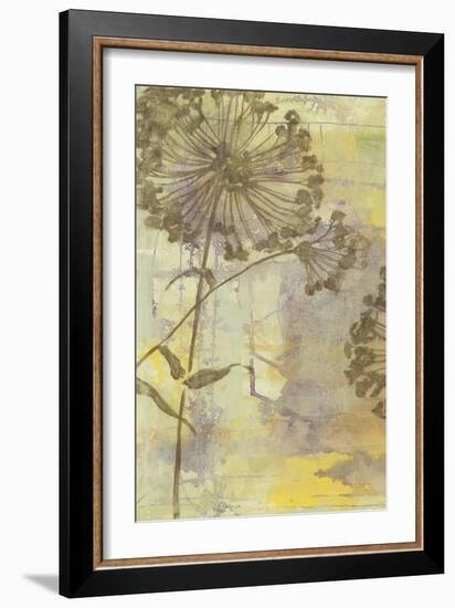 Dandelion Dance I-Jennifer Goldberger-Framed Art Print