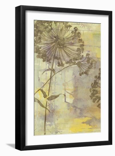 Dandelion Dance I-Jennifer Goldberger-Framed Art Print