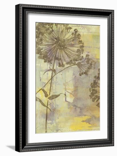 Dandelion Dance I-Jennifer Goldberger-Framed Art Print