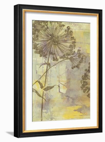 Dandelion Dance I-Jennifer Goldberger-Framed Art Print