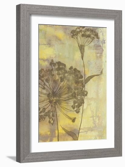 Dandelion Dance II-Jennifer Goldberger-Framed Art Print