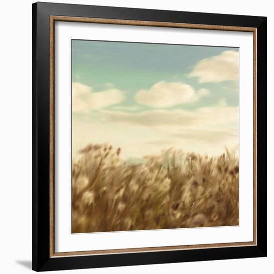 Dandelion Field-Anna Polanski-Framed Art Print