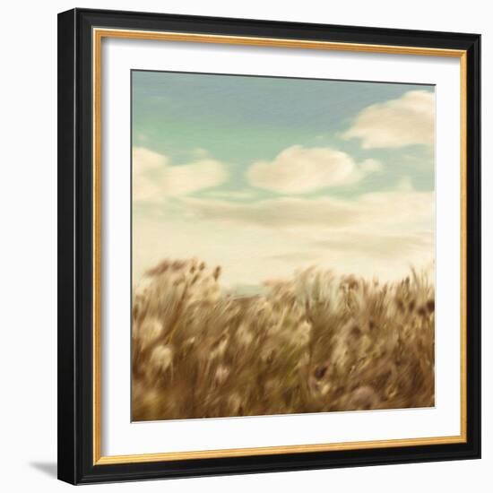 Dandelion Field-Anna Polanski-Framed Art Print