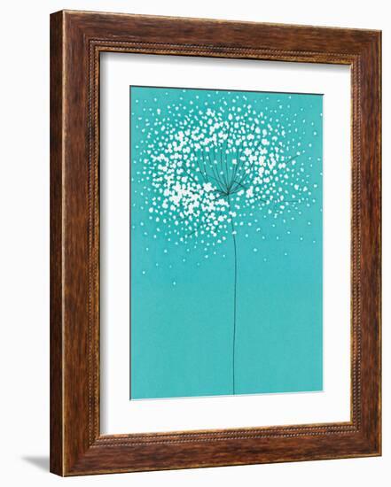 Dandelion Flower Head-Takashi Sakai-Framed Art Print