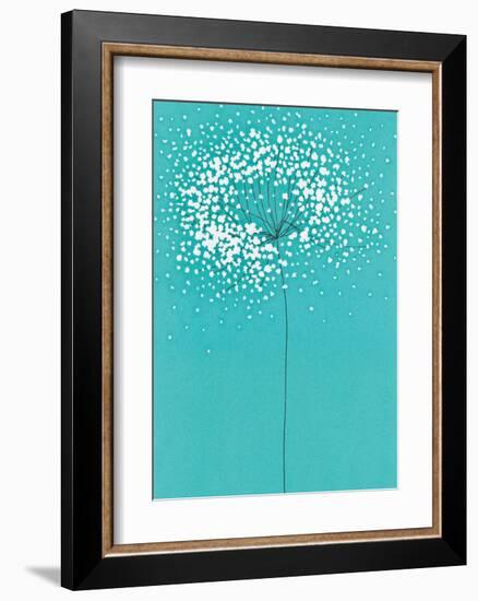 Dandelion Flower Head-Takashi Sakai-Framed Art Print