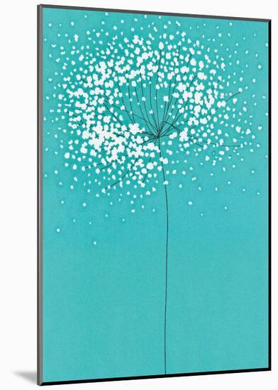 Dandelion Flower Head-Takashi Sakai-Mounted Art Print