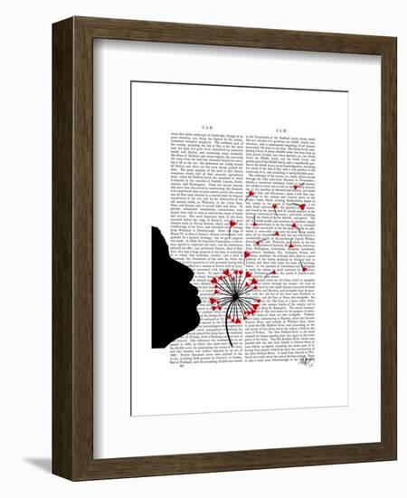 Dandelion Hearts-Fab Funky-Framed Art Print