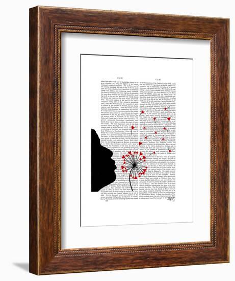 Dandelion Hearts-Fab Funky-Framed Art Print