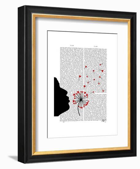 Dandelion Hearts-Fab Funky-Framed Art Print