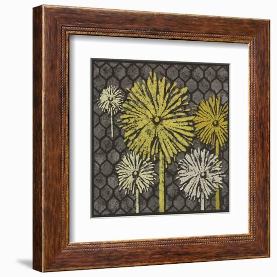 Dandelion on Honeycomb-Susan Clickner-Framed Giclee Print