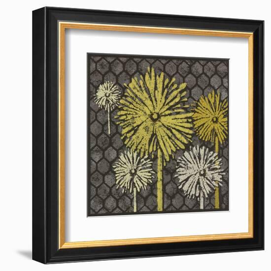 Dandelion on Honeycomb-Susan Clickner-Framed Giclee Print