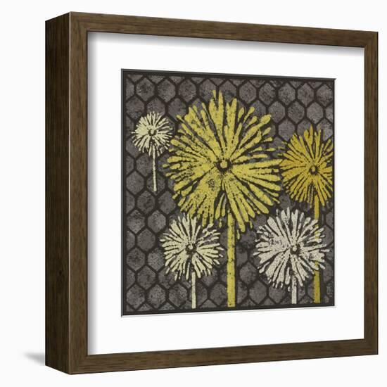 Dandelion on Honeycomb-Susan Clickner-Framed Giclee Print