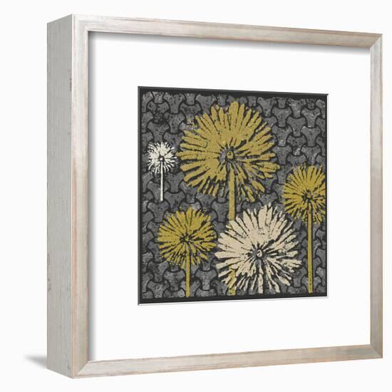 Dandelion on Interwoven Balls (Yellow)-Susan Clickner-Framed Giclee Print