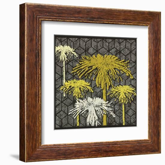 Dandelion on Tumbling Blocks-Susan Clickner-Framed Giclee Print