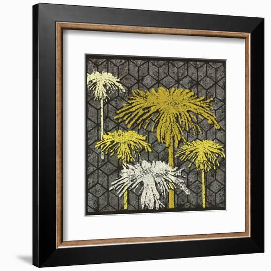 Dandelion on Tumbling Blocks-Susan Clickner-Framed Giclee Print