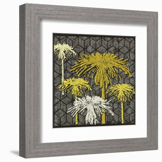 Dandelion on Tumbling Blocks-Susan Clickner-Framed Giclee Print