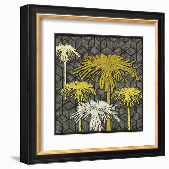 Dandelion on Tumbling Blocks-Susan Clickner-Framed Giclee Print