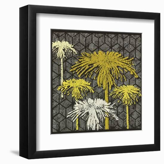 Dandelion on Tumbling Blocks-Susan Clickner-Framed Giclee Print