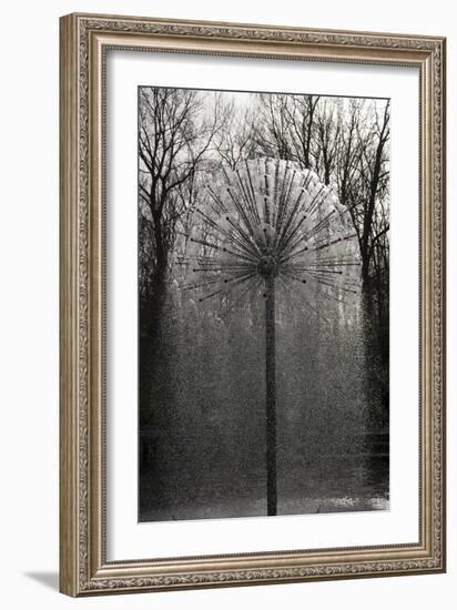 Dandelion Shaped Fountain in Lisse Gardens-Anna Miller-Framed Photographic Print