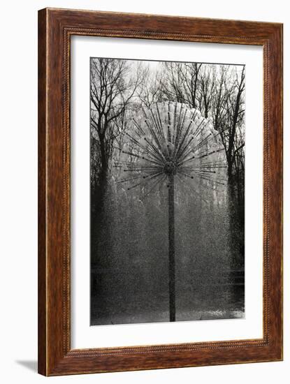 Dandelion Shaped Fountain in Lisse Gardens-Anna Miller-Framed Photographic Print