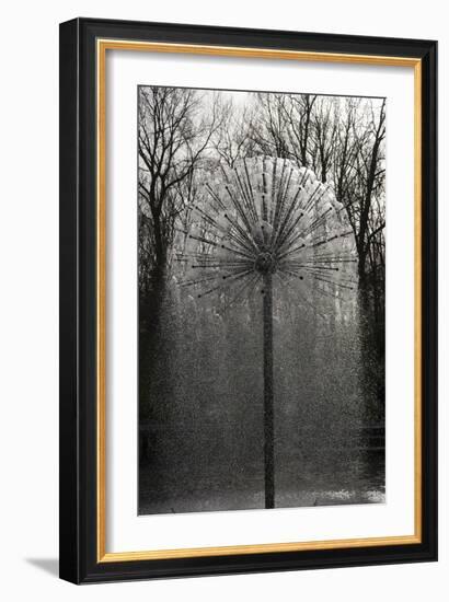 Dandelion Shaped Fountain in Lisse Gardens-Anna Miller-Framed Photographic Print