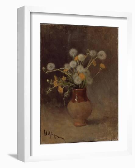 Dandelions, 1889-Isaak Ilyich Levitan-Framed Giclee Print