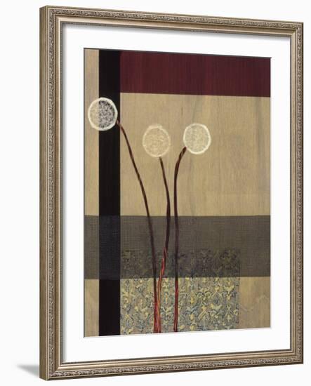 Dandelions II-Gina Miller-Framed Art Print