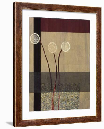 Dandelions II-Gina Miller-Framed Art Print