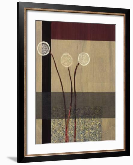 Dandelions II-Gina Miller-Framed Art Print